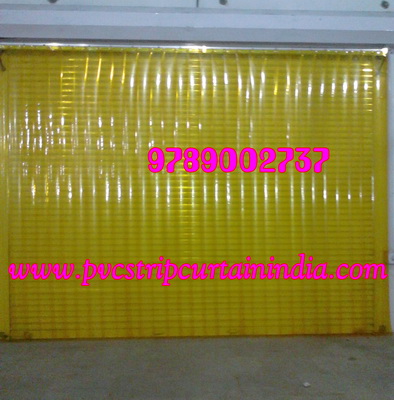 Insect Yellow PVC Strip Curtains
